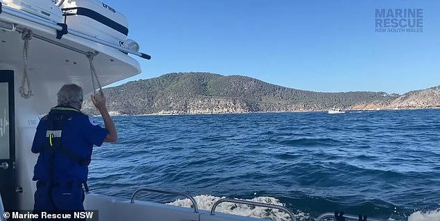 Marine Rescue NSW crews and vessels were on the water in search of the missing teen
