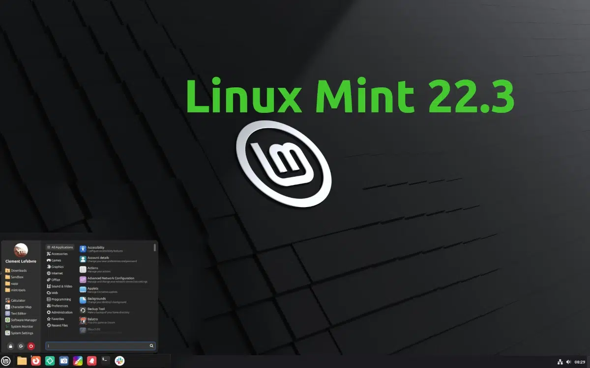 Linux Mint 22.3 beta ya disponible con Cinnamon 6.6