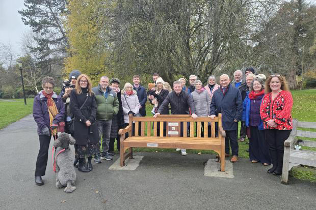 Soccer stars unveil mental health benches in York and Harrogate