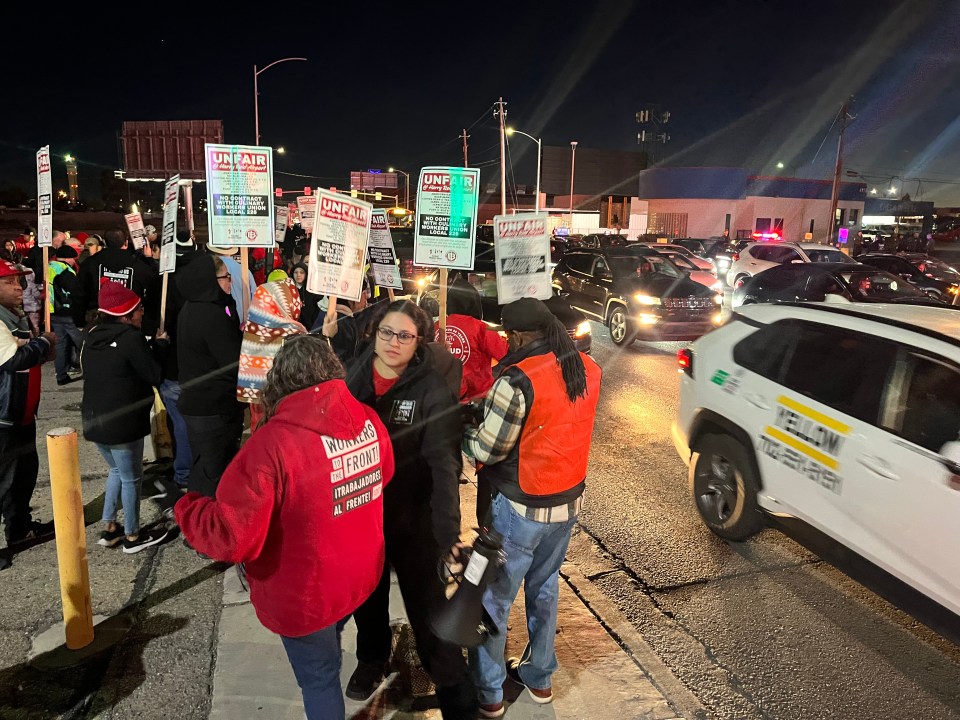 Culinary Union in Las Vegas plans 24-hour strike at Harry Reid Airport