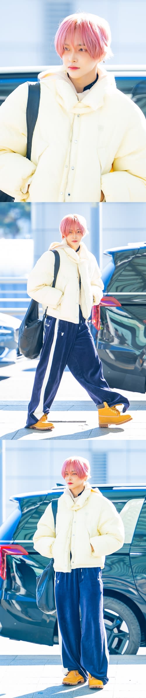 RIIZE・ウォンビン、破壊力抜群のピンクヘアで視線を独占! 輝く