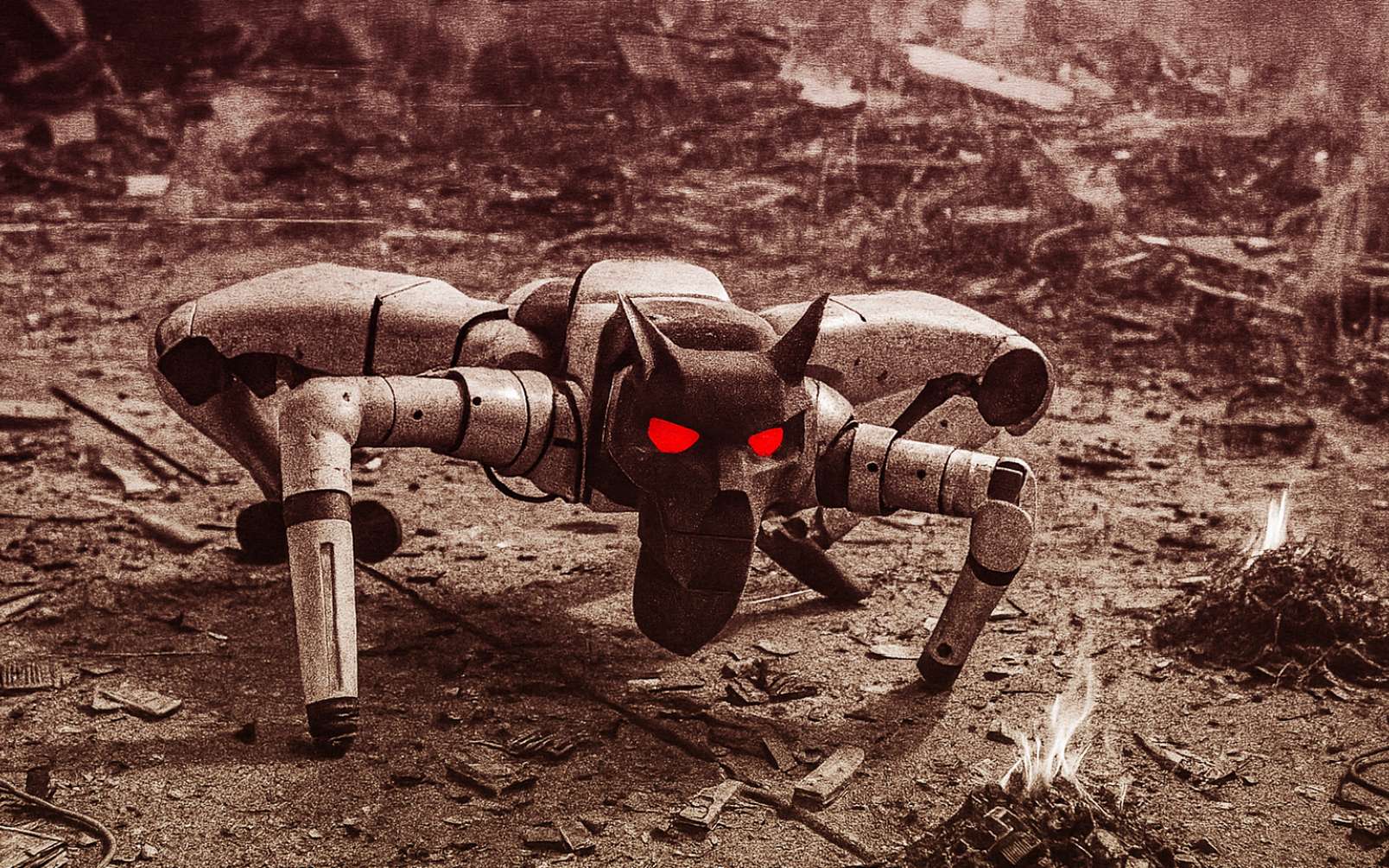 Cette vidéo d’un robot humanoïde qui bascule à quatre pattes pour ...