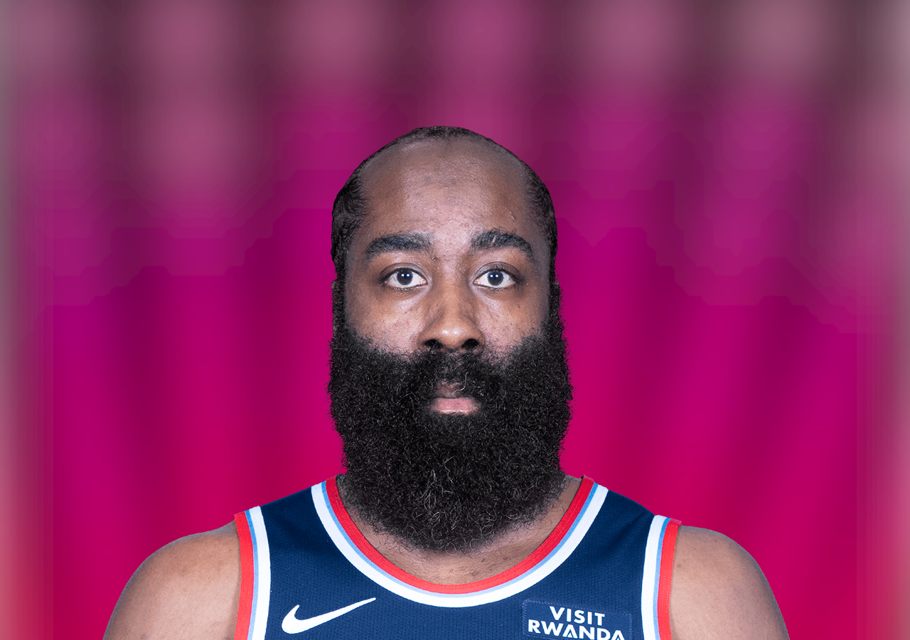The LA Clippers report that point guard James Harden...<br>