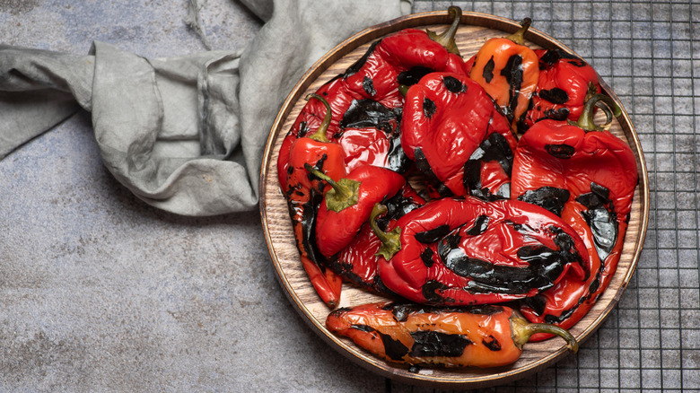 Why you don't need a pan for perfectly charred roasted peppers
