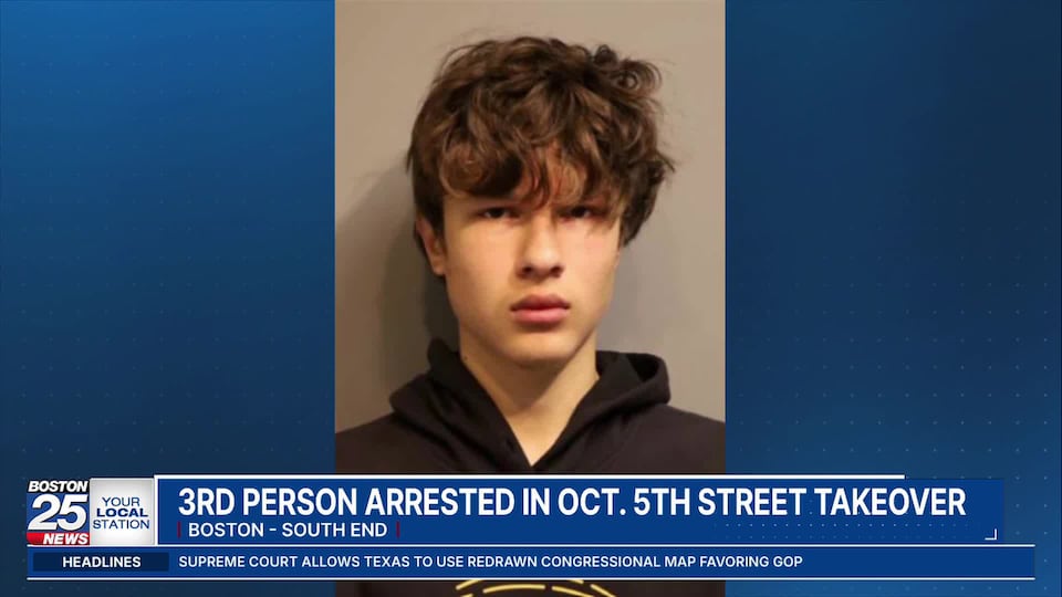 3rd teen arrested in connection with massive street takeover that led ...