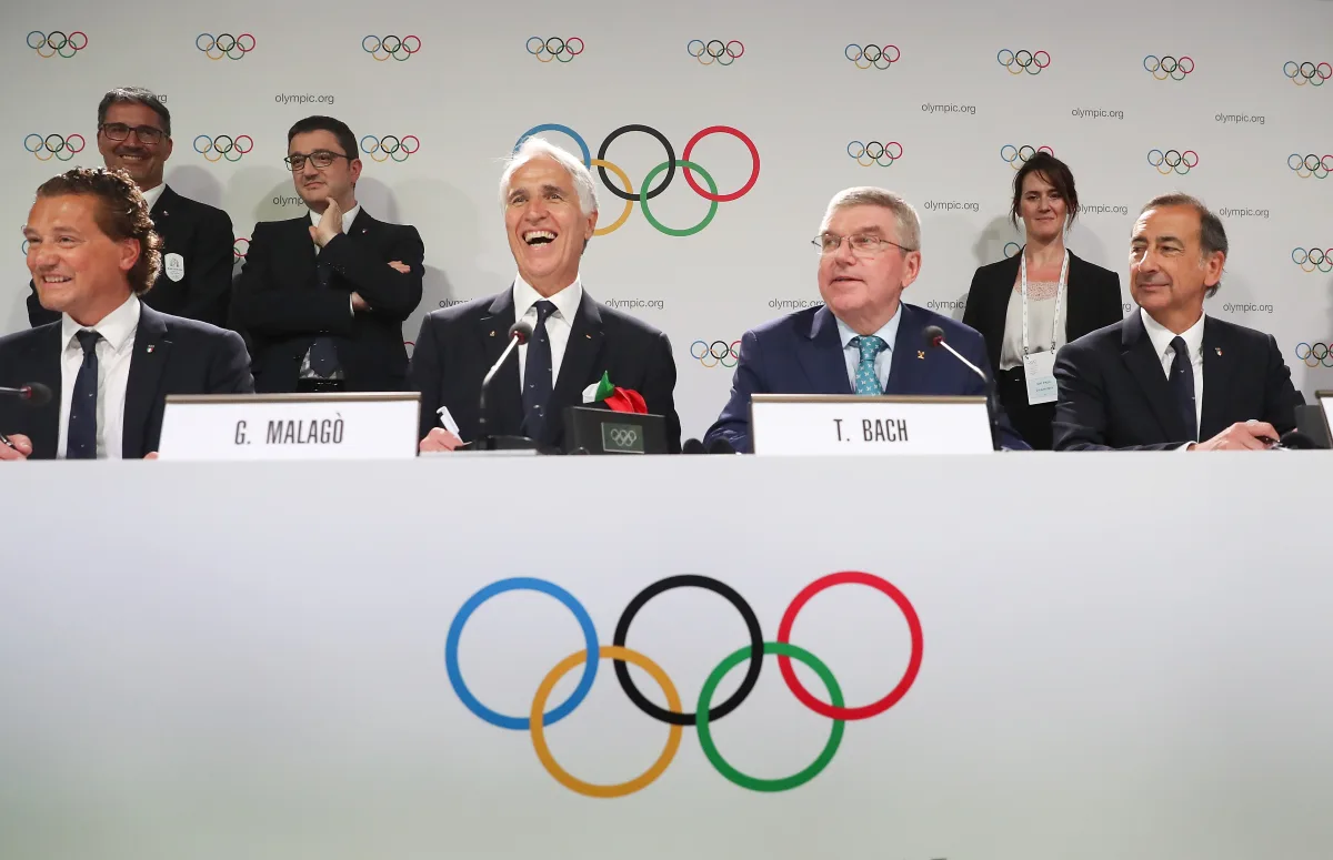 Olympic flame for 2026 Winter Games arrives in Italy