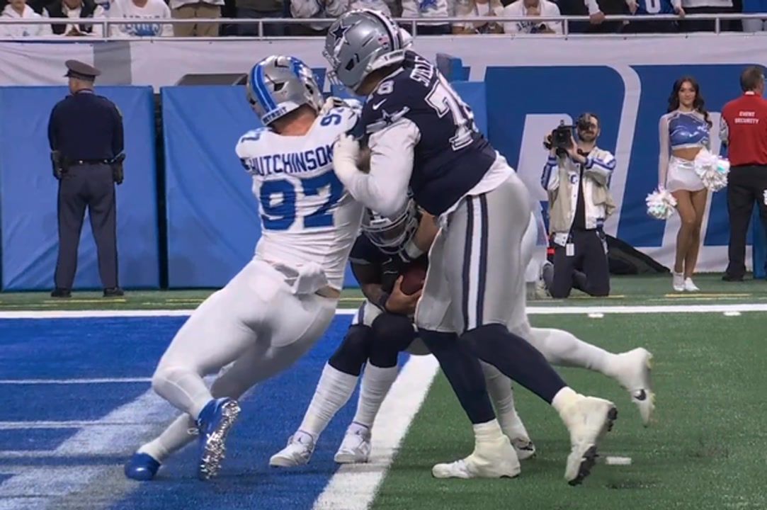 Controversial review sparks debate in CowboysLions TNF game