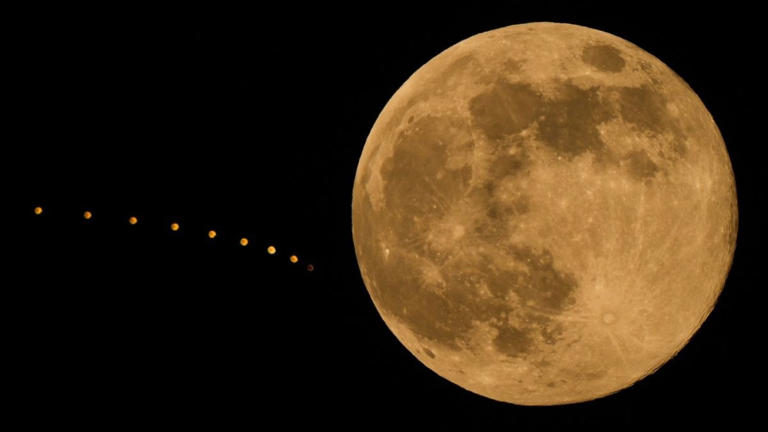 Cold moon dazzles: Last supermoon of 2025 lights up the world in epic pics