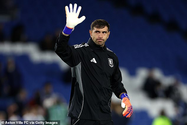 Emi Martinez fitness update ahead of Arsenal clash