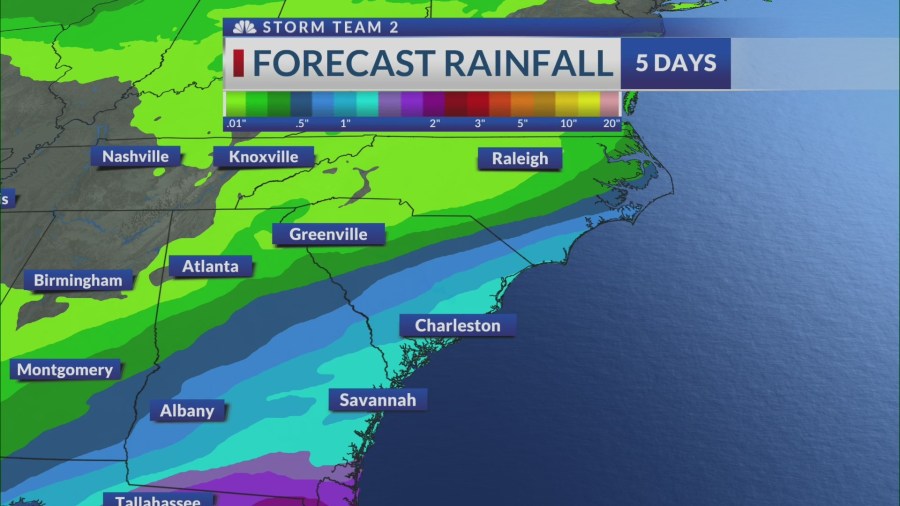 Charleston weather: A rainy and chilly Friday and Saturday