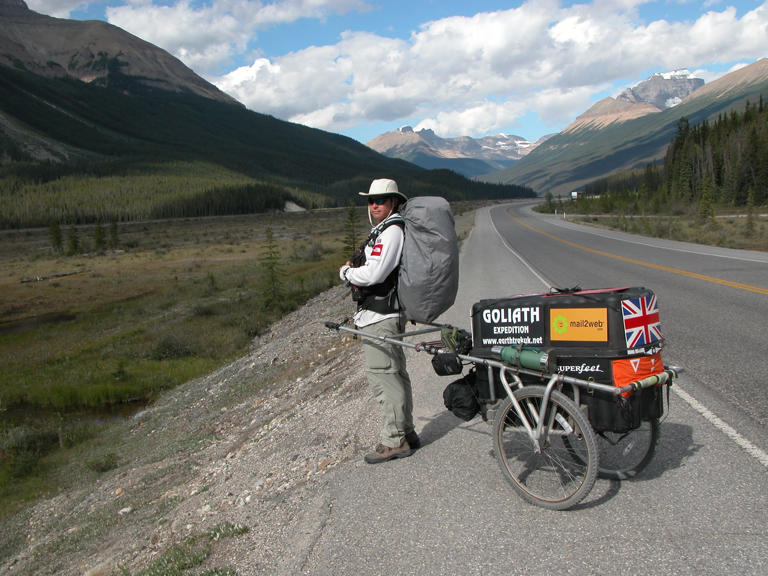 He set out to walk around the world. After 27 years, his quest is ...