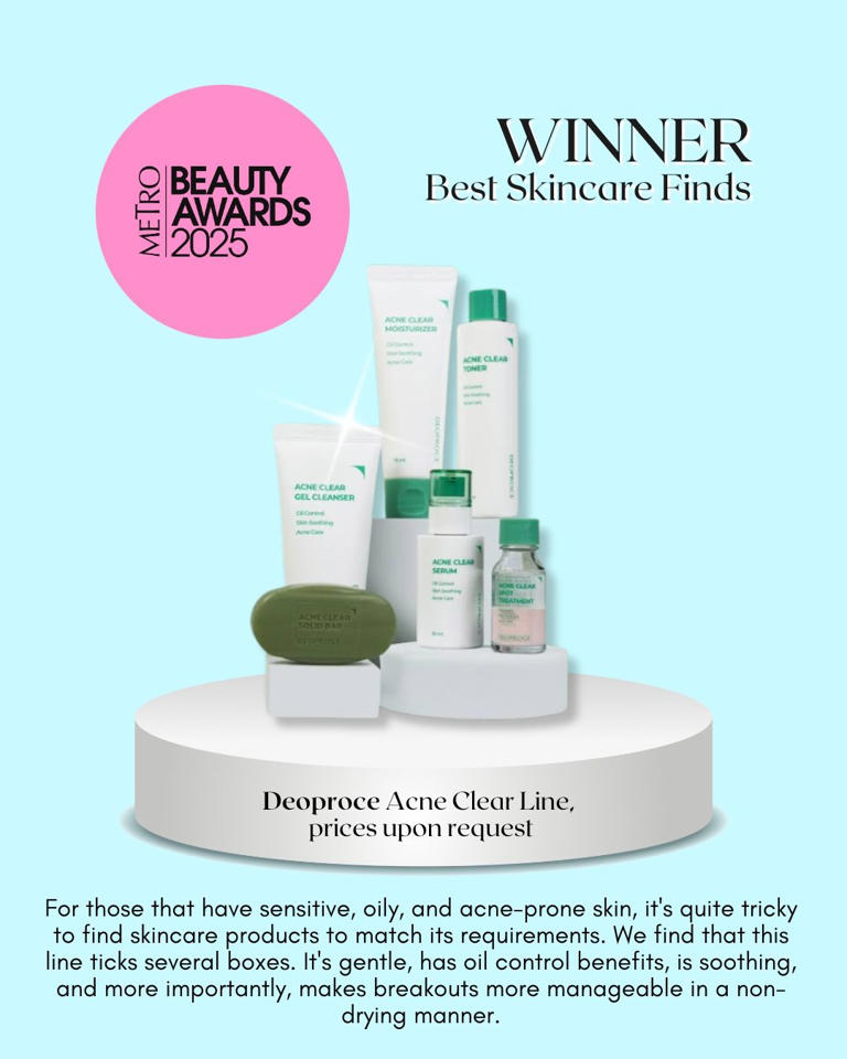 Metro Beauty Awards 2025: Best skincare finds