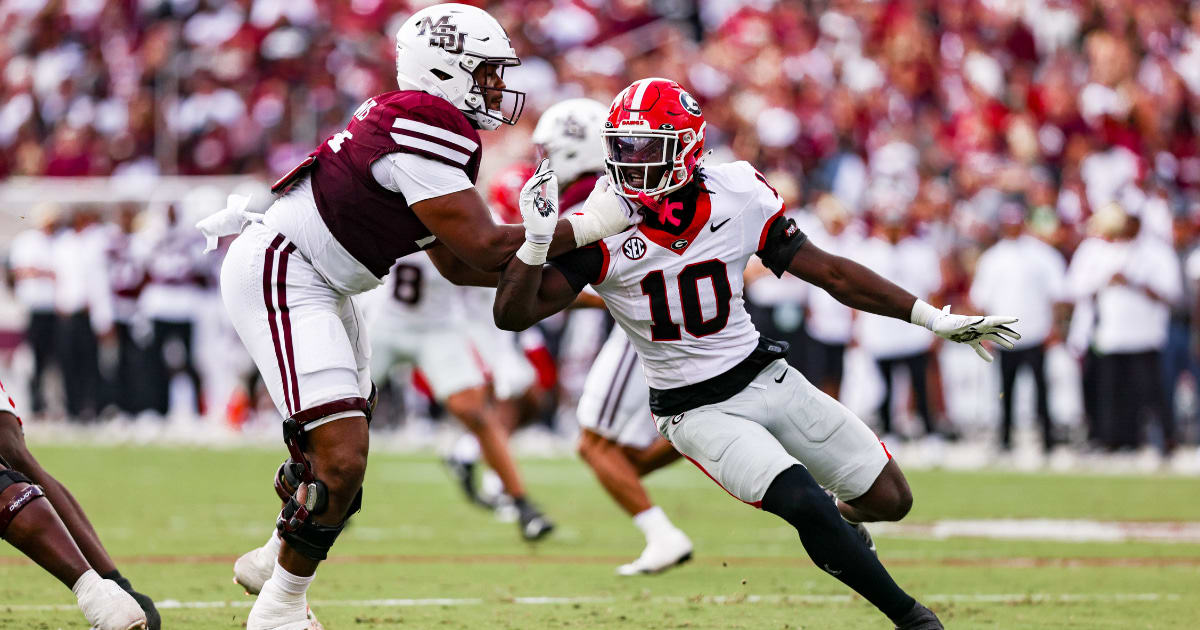Zayden Walker continues to grow for Georgia down the stretch