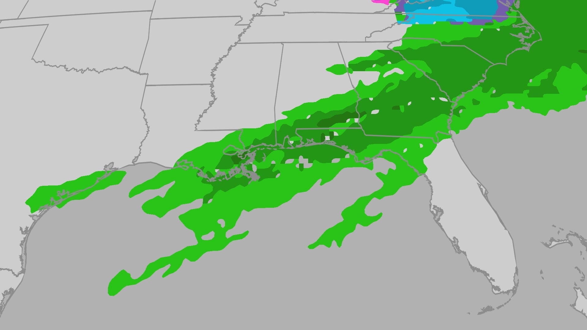 Multiple rounds of rain to impact weekend plans across South