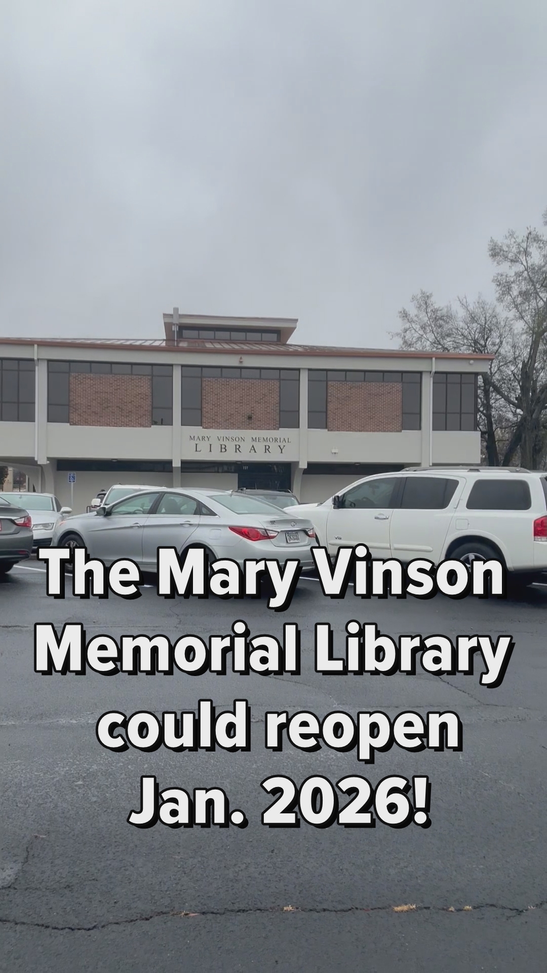 Middle Georgia library system preps to reopen Mary Vinson Memorial Library