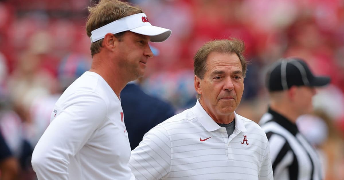 Nick Saban pushes back on his critics for advising Lane Kiffin in LSU move