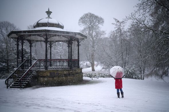 UK snow maps show exact date blizzards hit as far south as Kent with ...