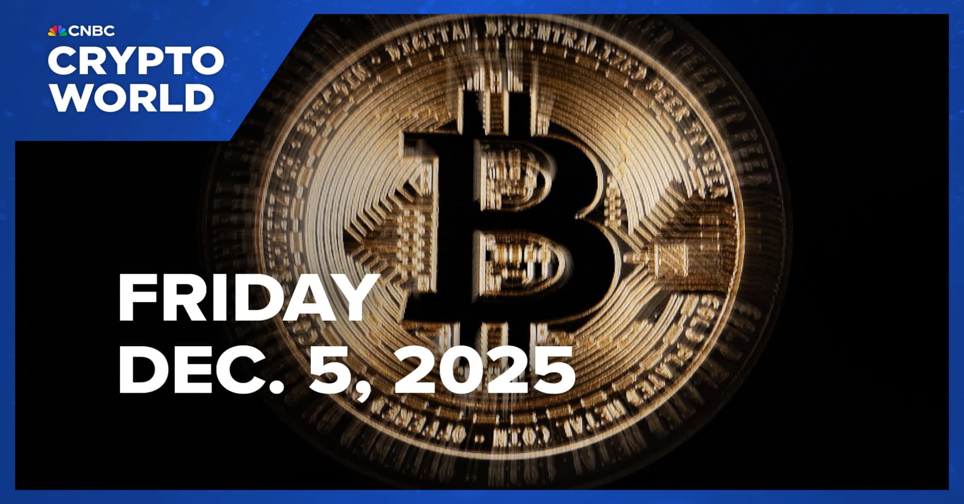 Bitcoin turns negative for the week as it fails to hold above $90,000: CNBC  Crypto World | Watch