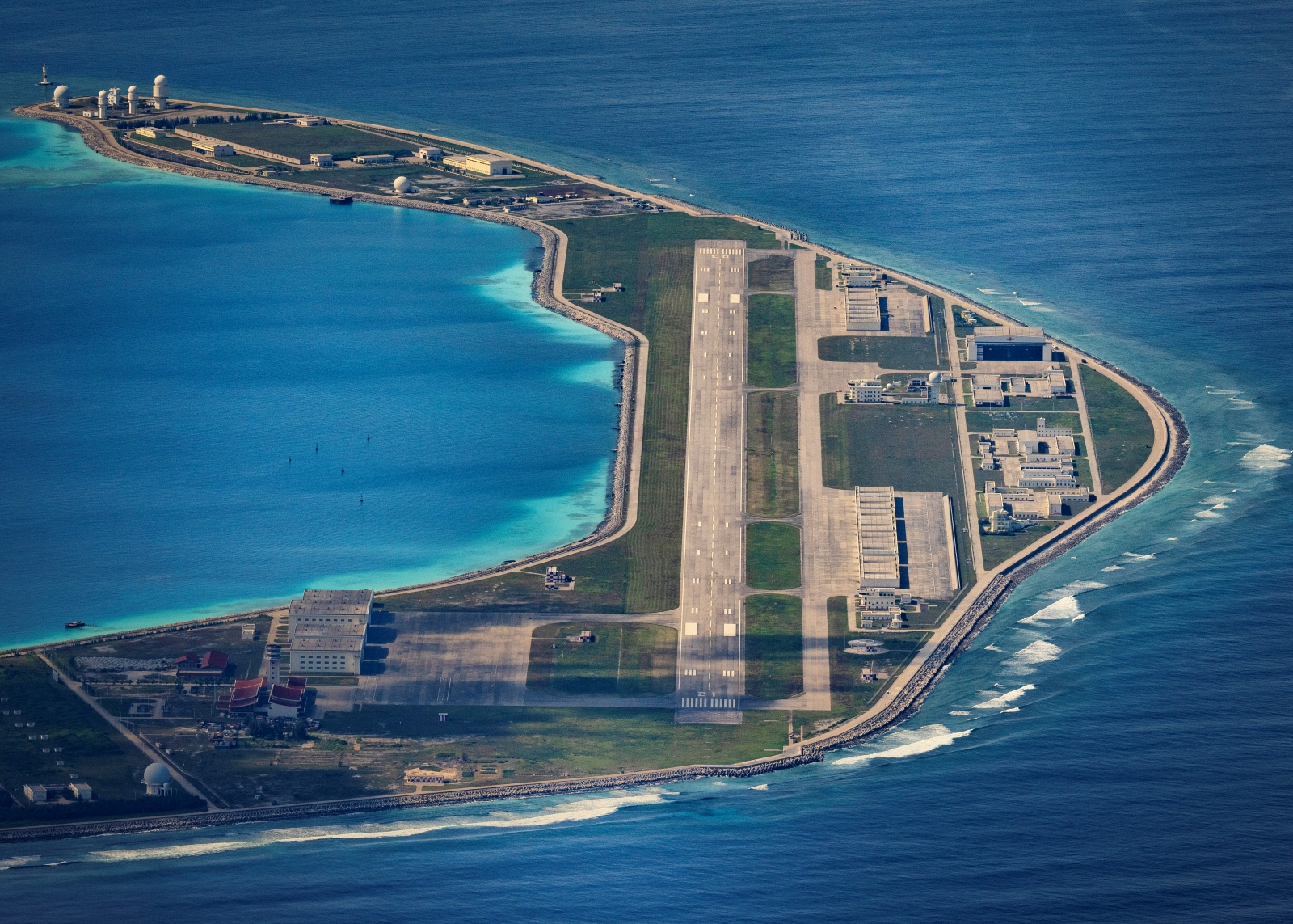China's artificial island military base upgrades revealed
