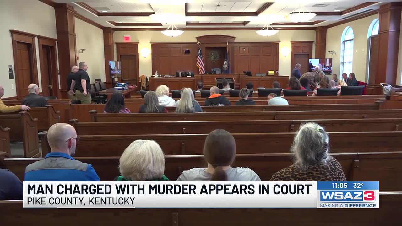 Man charged with murder appears in court