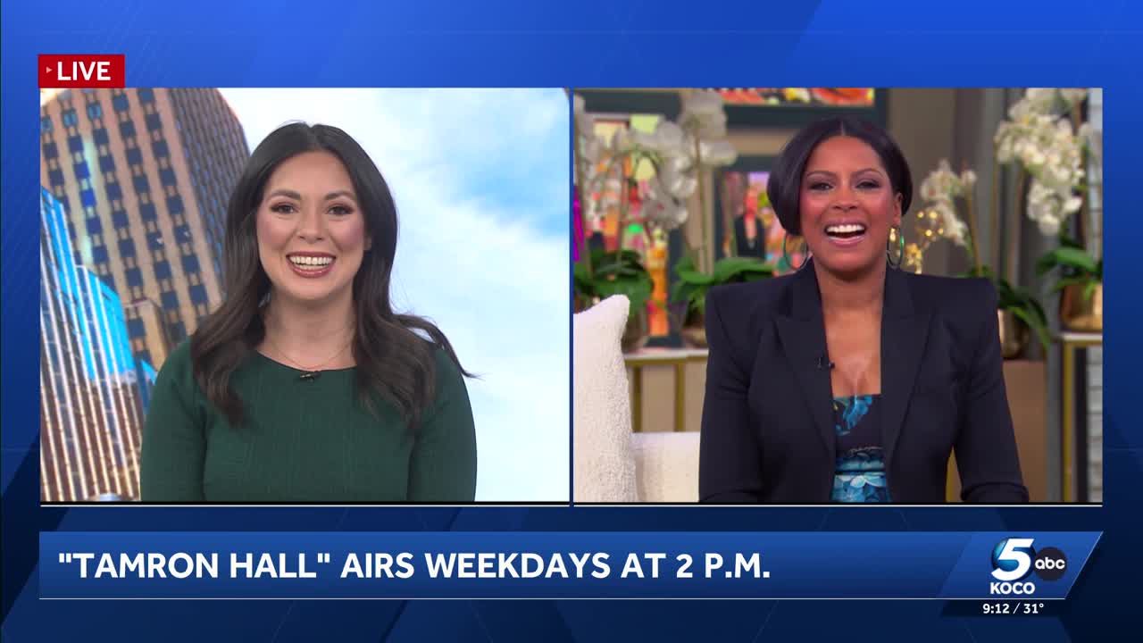 Tamron Hall joins KOCO to discuss show's new season