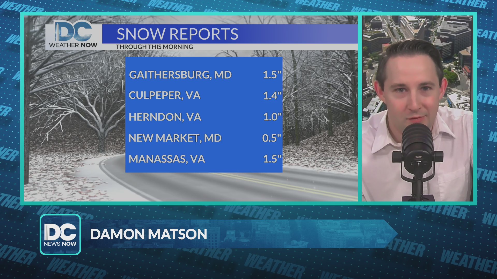 Snow tapers off, cold with fog tonight