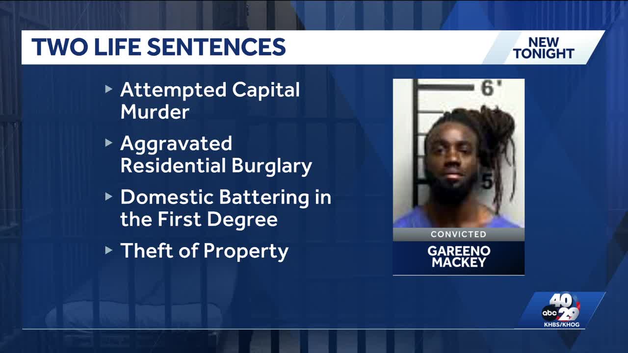 Arkansas man given two life sentences in attempted murder case