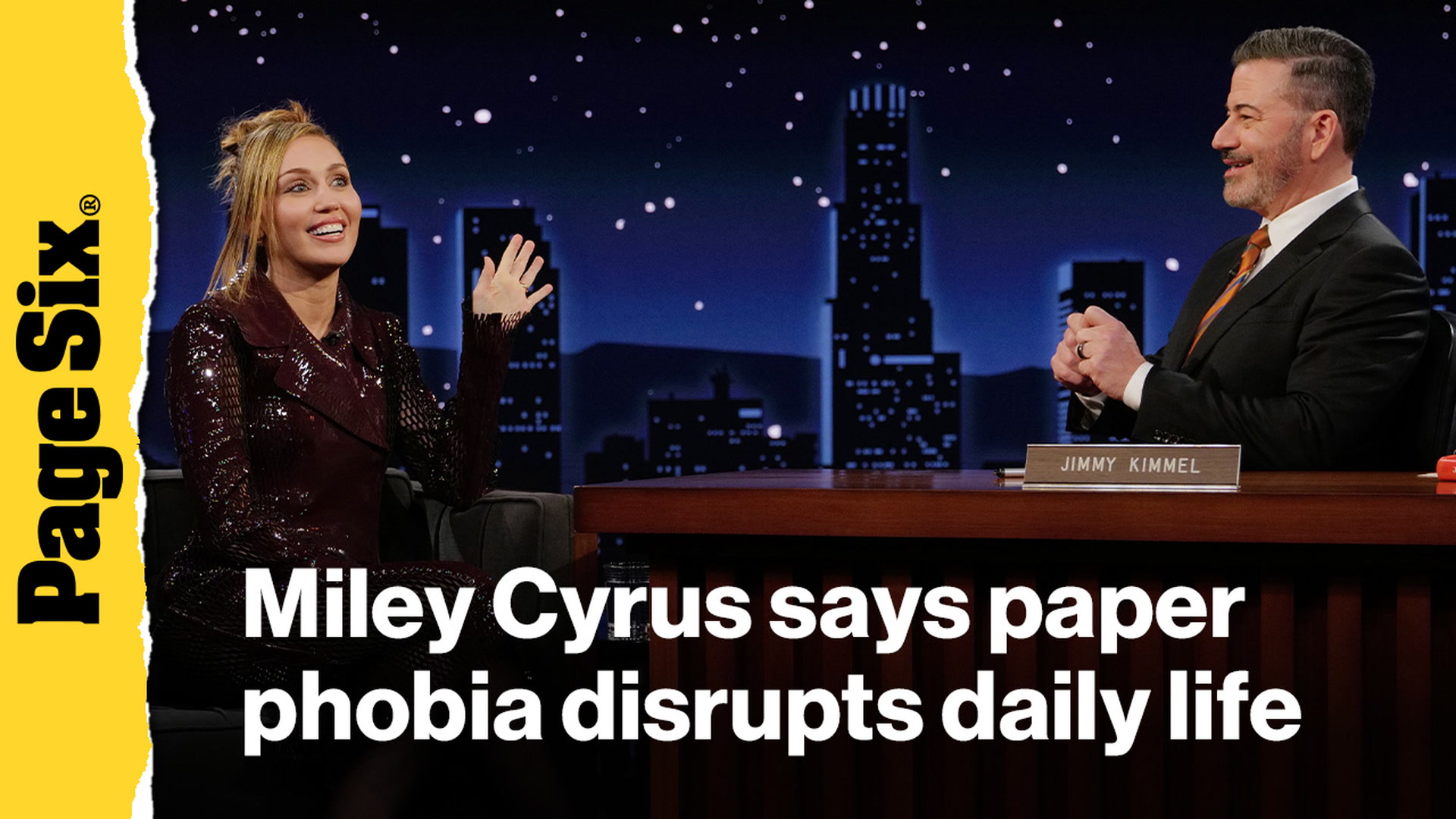 Miley Cyrus opens up about her paper phobia that disrupts her daily ...
