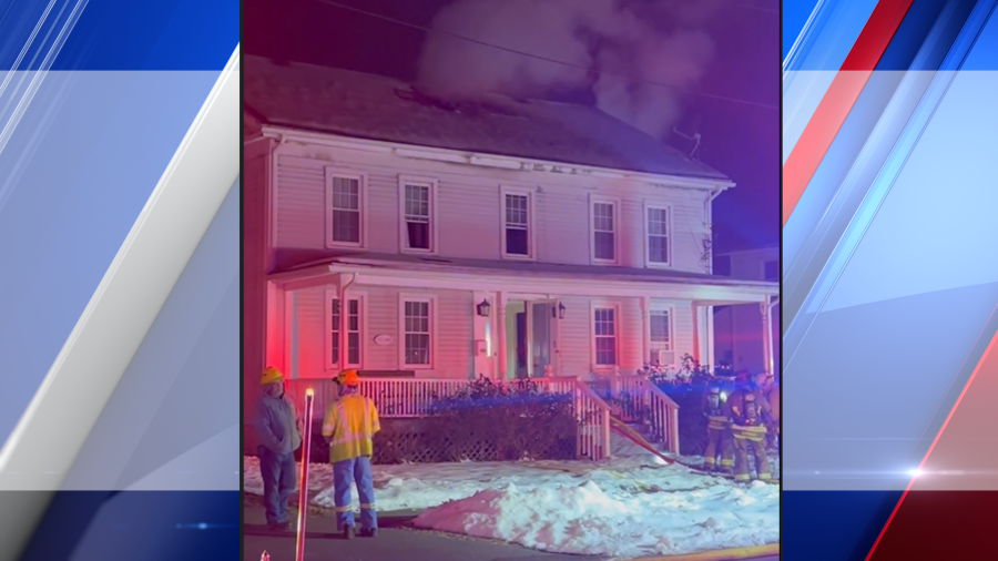 Westfield crews put out house fire on Howard Street