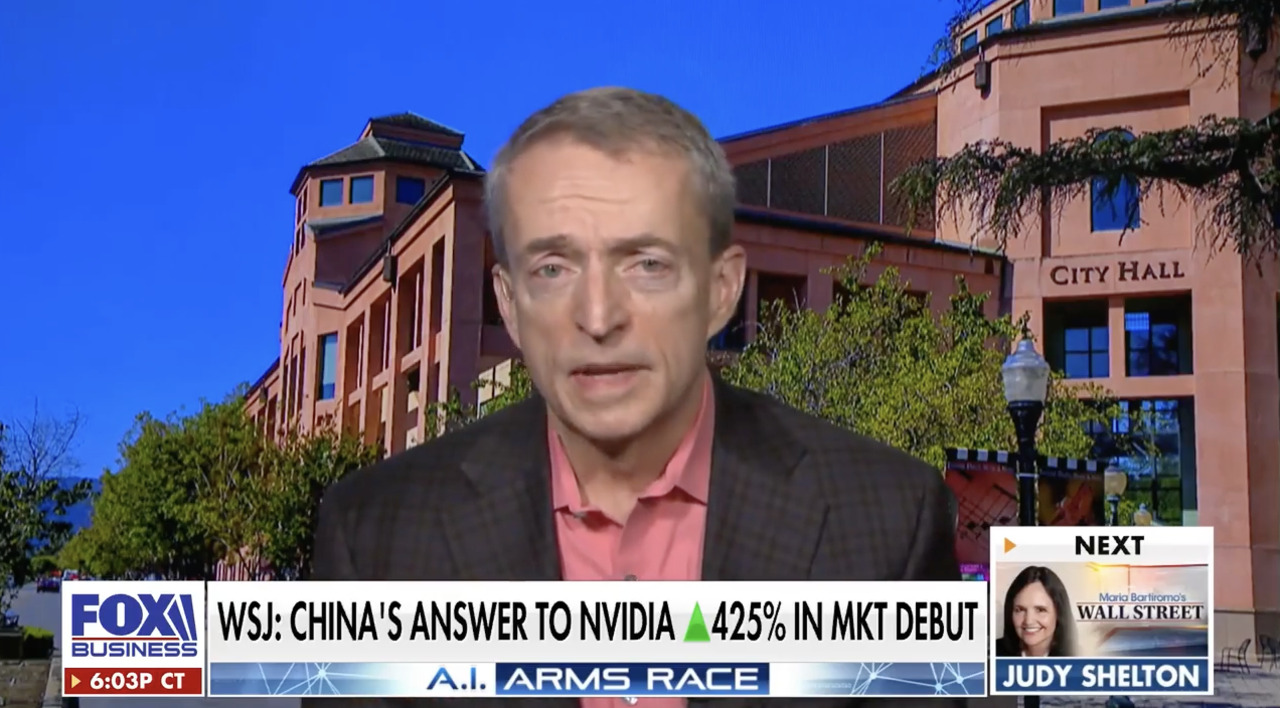 Former Intel CEO addresses concerns of US selling NVIDIA chips to China