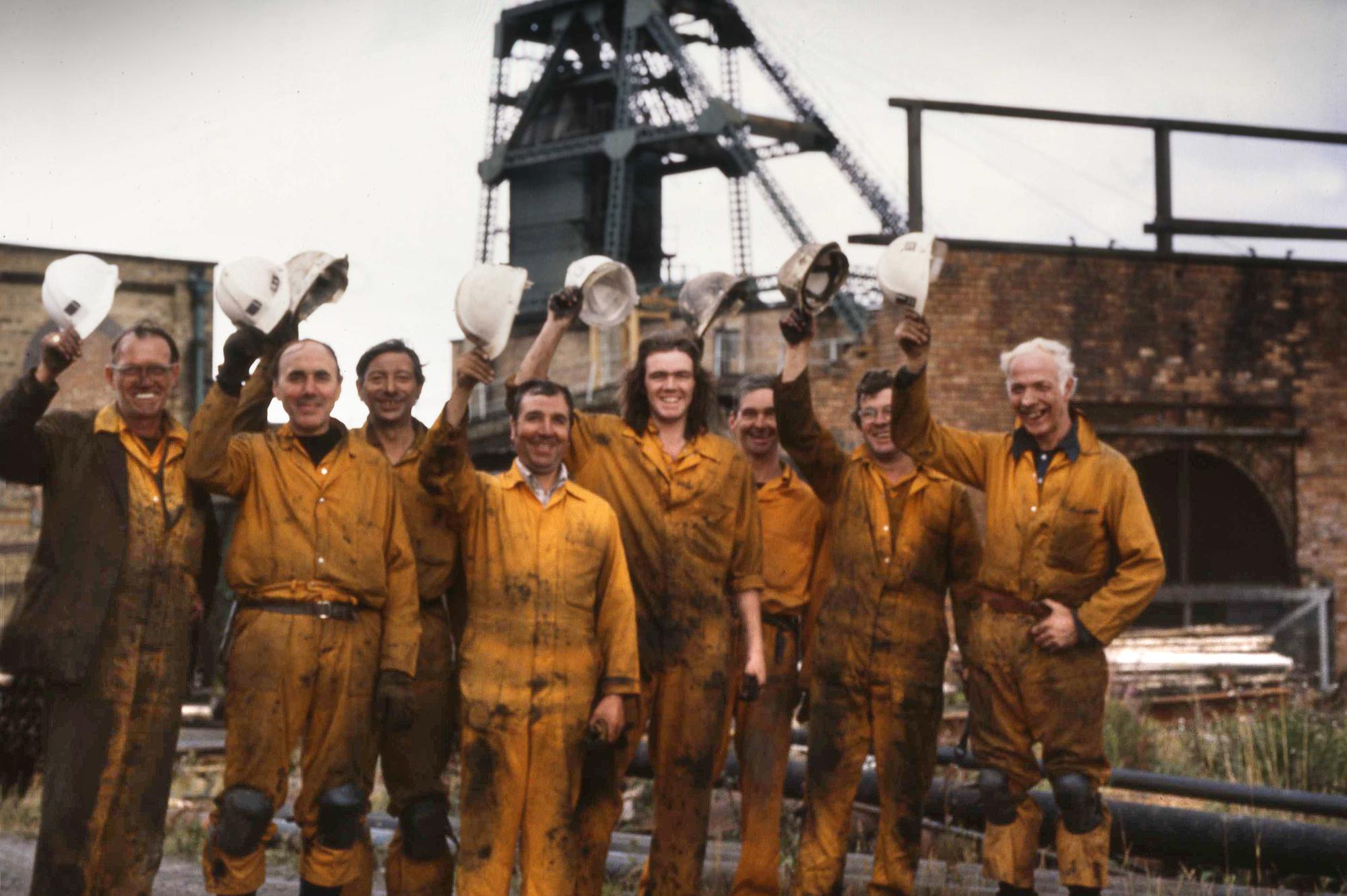 11 scenes of Sunderland and Durham pit workers from the past as parts ...