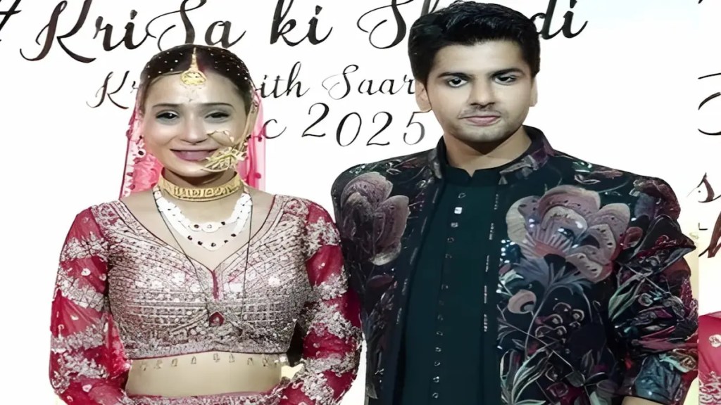 Ssara khan And krrish pathak Wedding