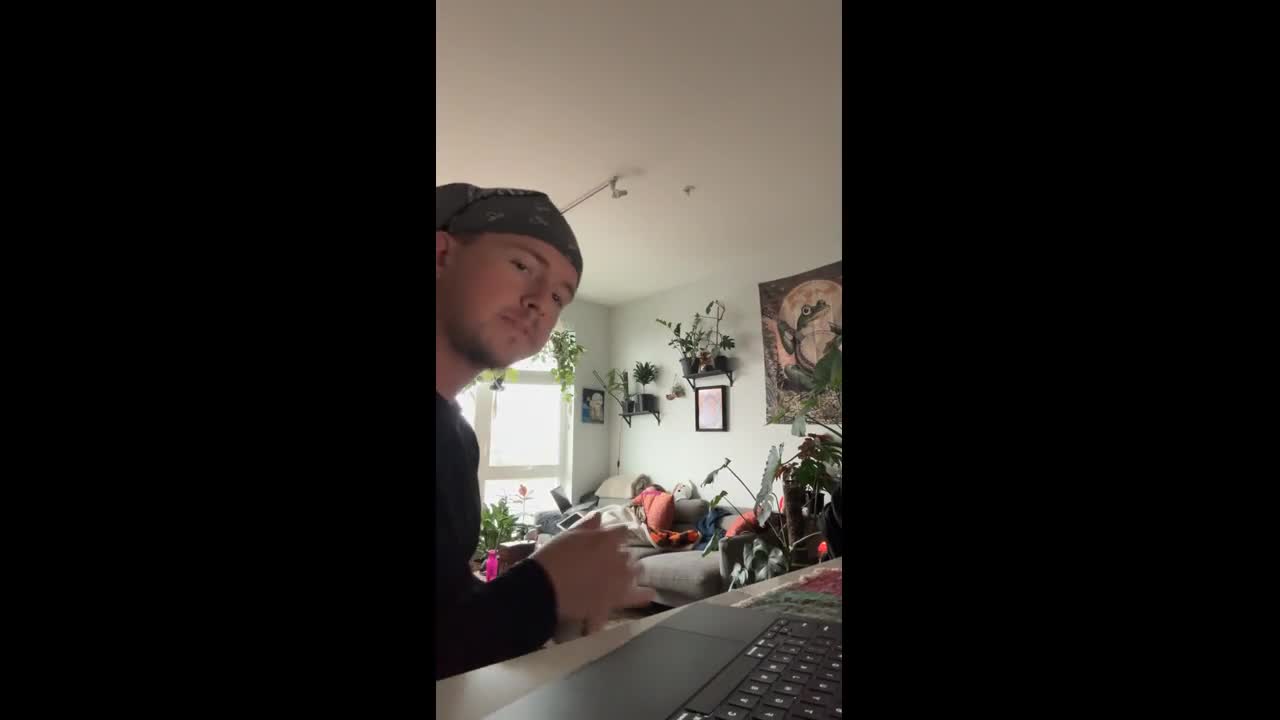 Playful couple prank goes slightly wrong in Reno, Nevada, USA