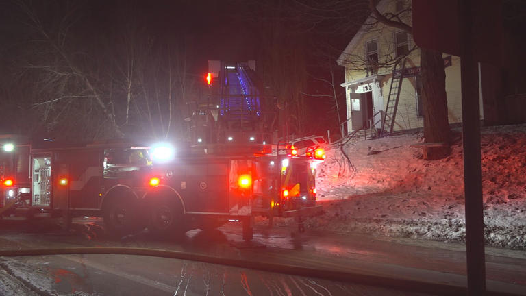 No injuries reported in Bangor house fire