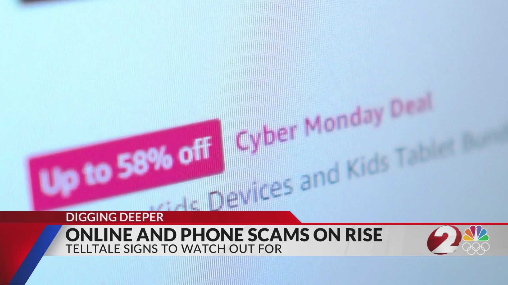 Online and phone scams on the rise