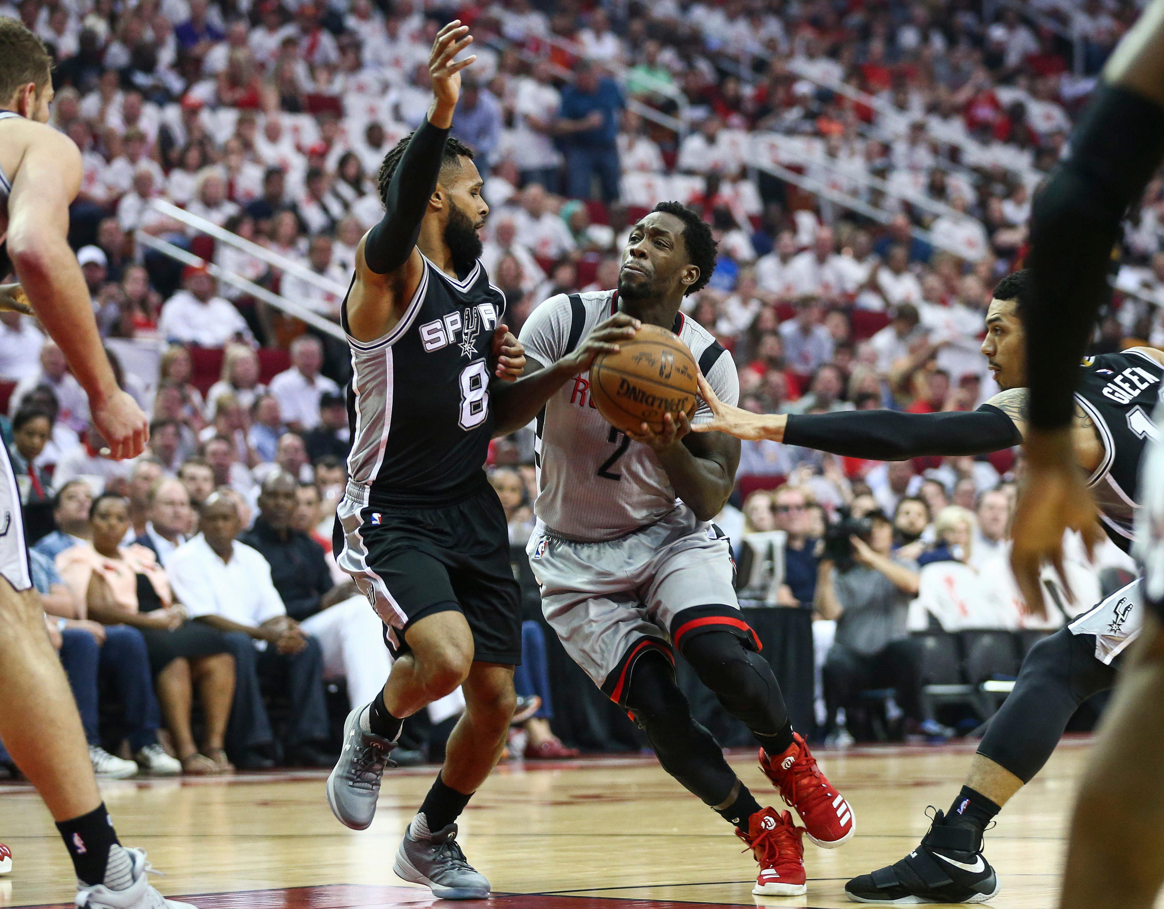 Houston Rockets jersey history No. 2 - Patrick Beverley (2013-17)