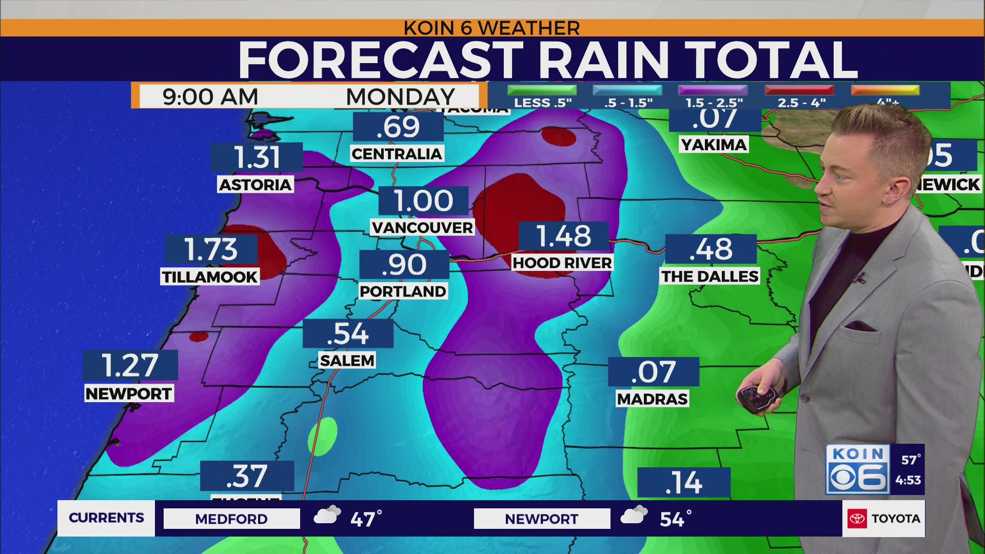 Atmospheric river to impact PNW with soaking rains