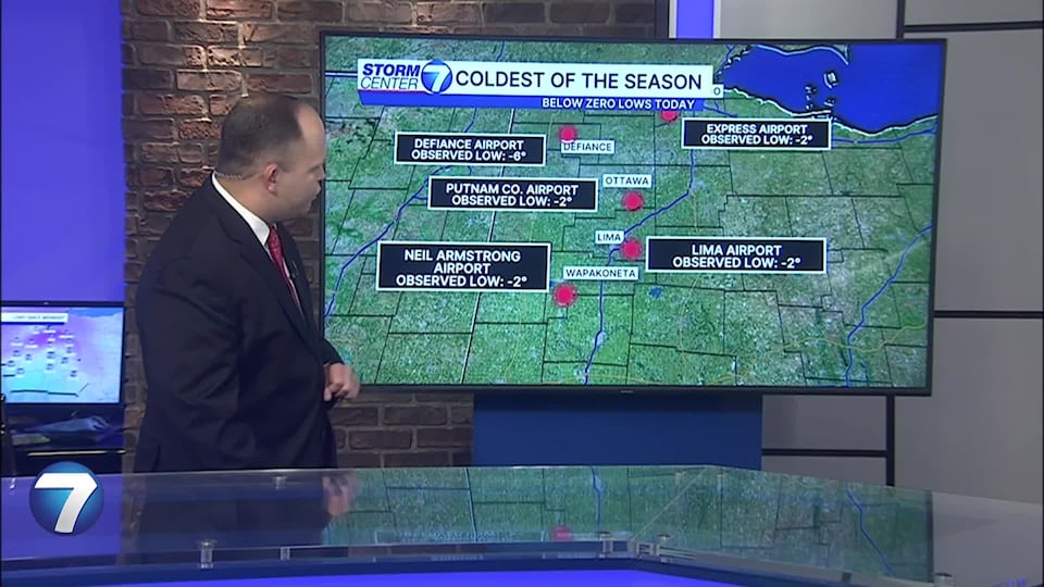 Region sees coldest weather of the season so far