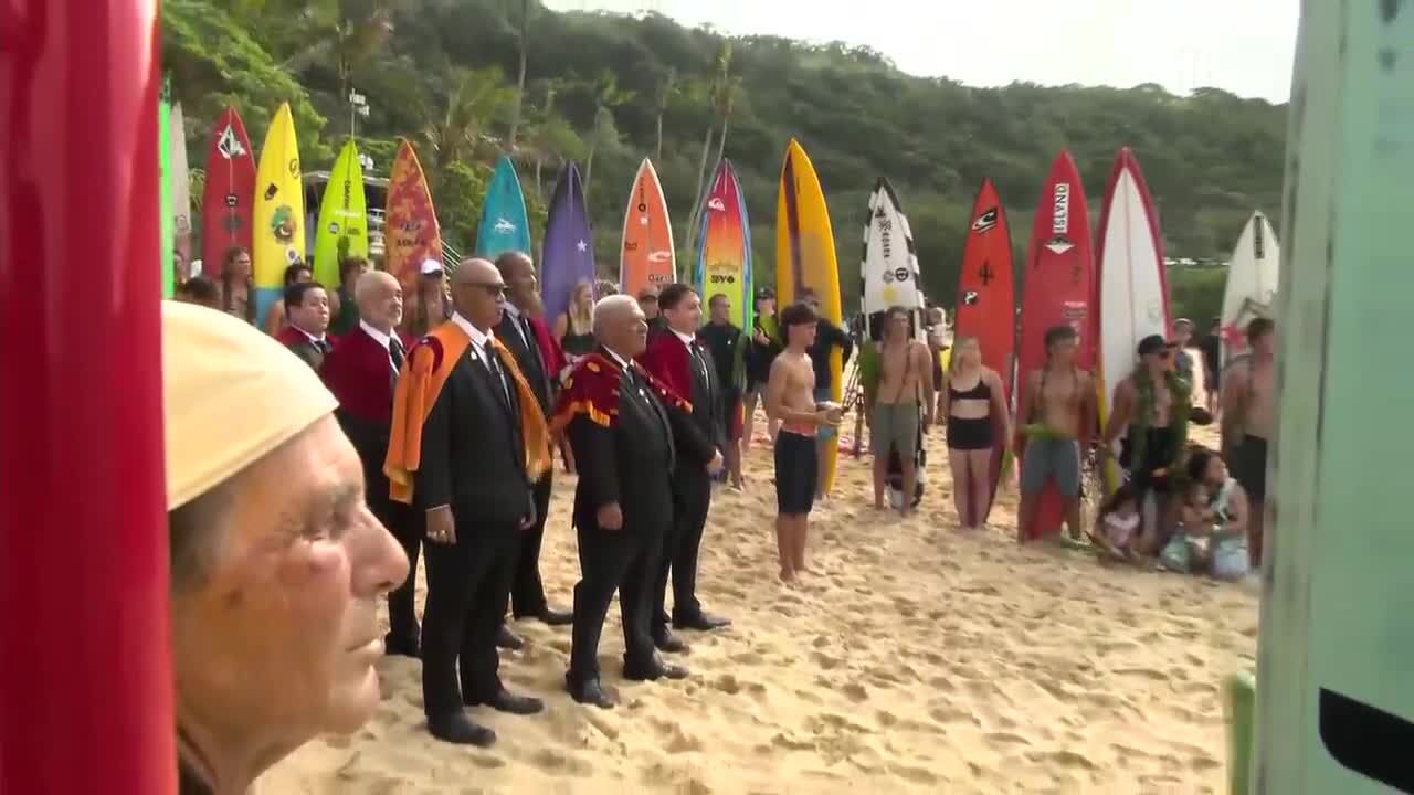 Eddie Aikau opening ceremony marks start of waiting period