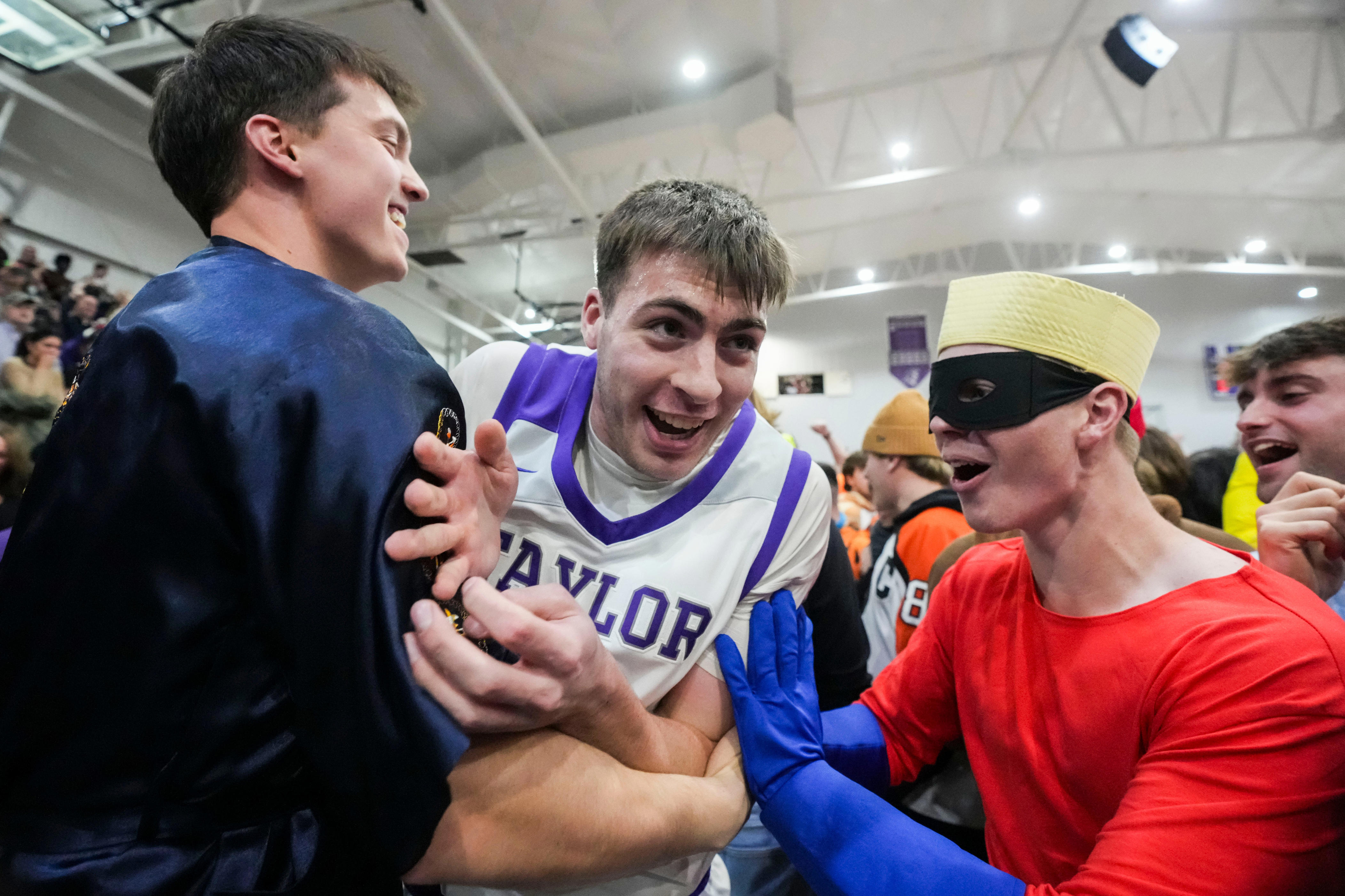 Taylor's Silent Night sensation brings costumed chaos. Sights, sounds