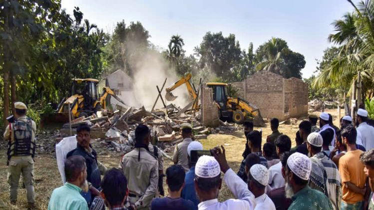 Eviction drive in Nagaon displaces nearly 100 families; govt plans more ...