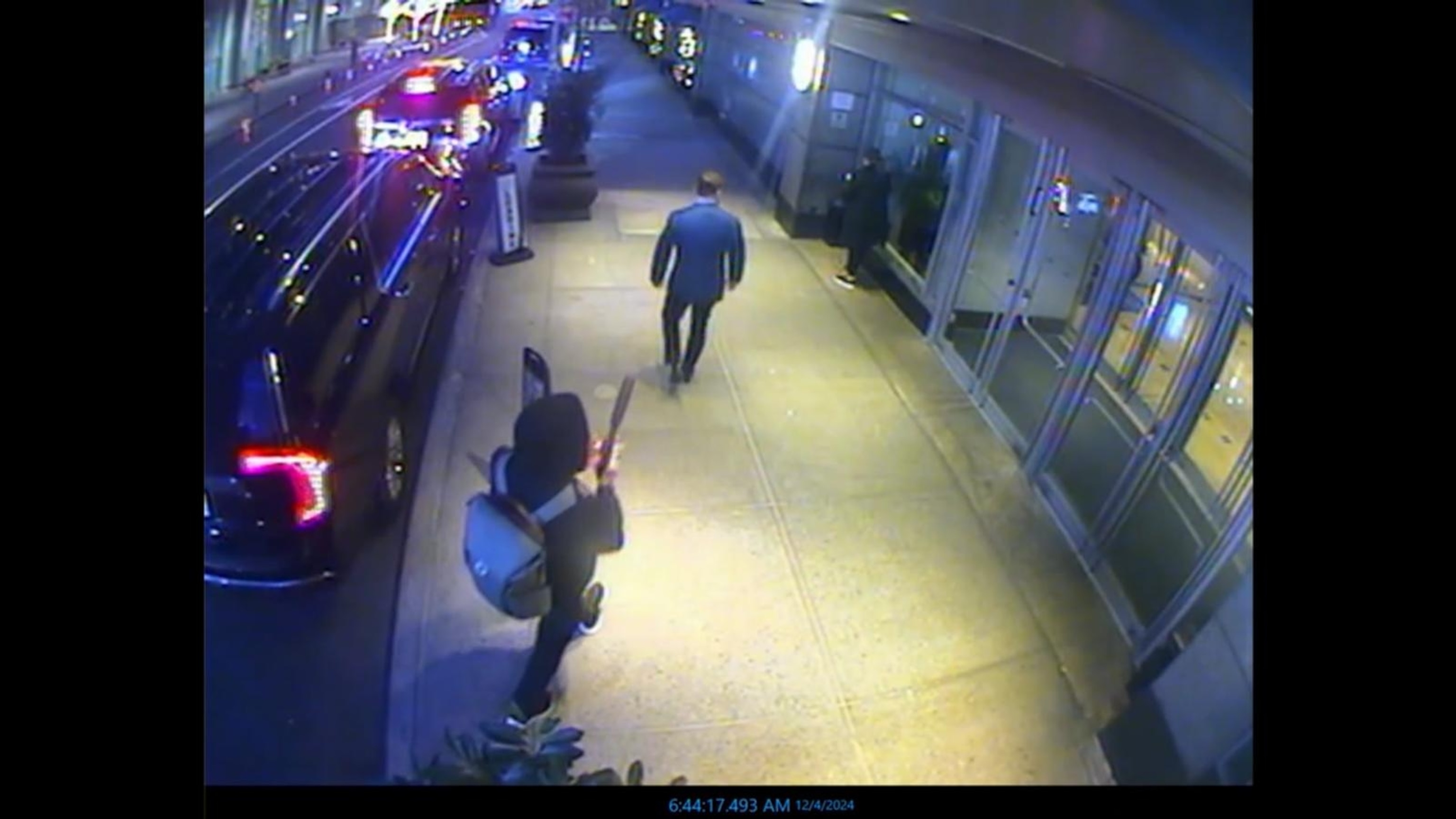Chilling new video shows moments after UnitedHealthcare CEO's shooting