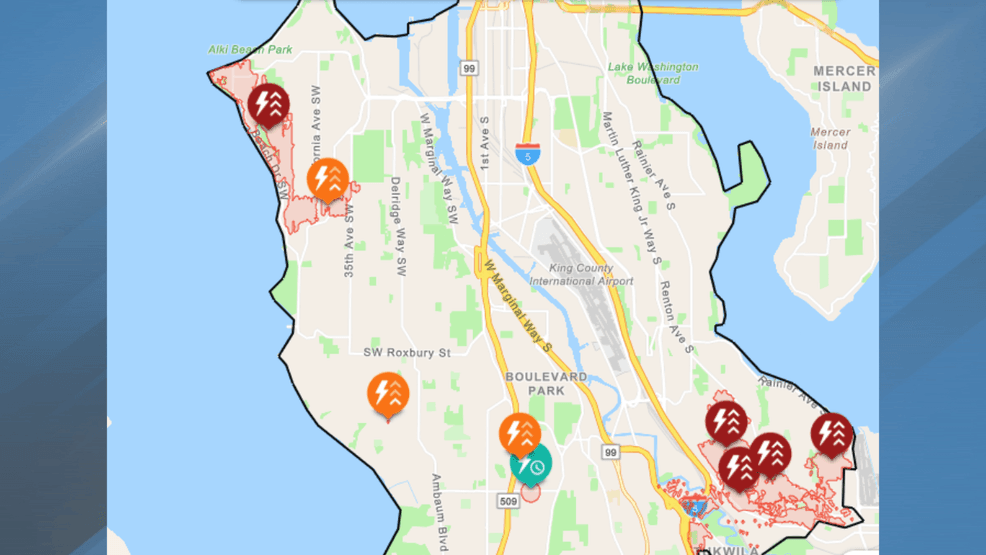 Power fully restored after high winds cause outages in Seattle Friday night