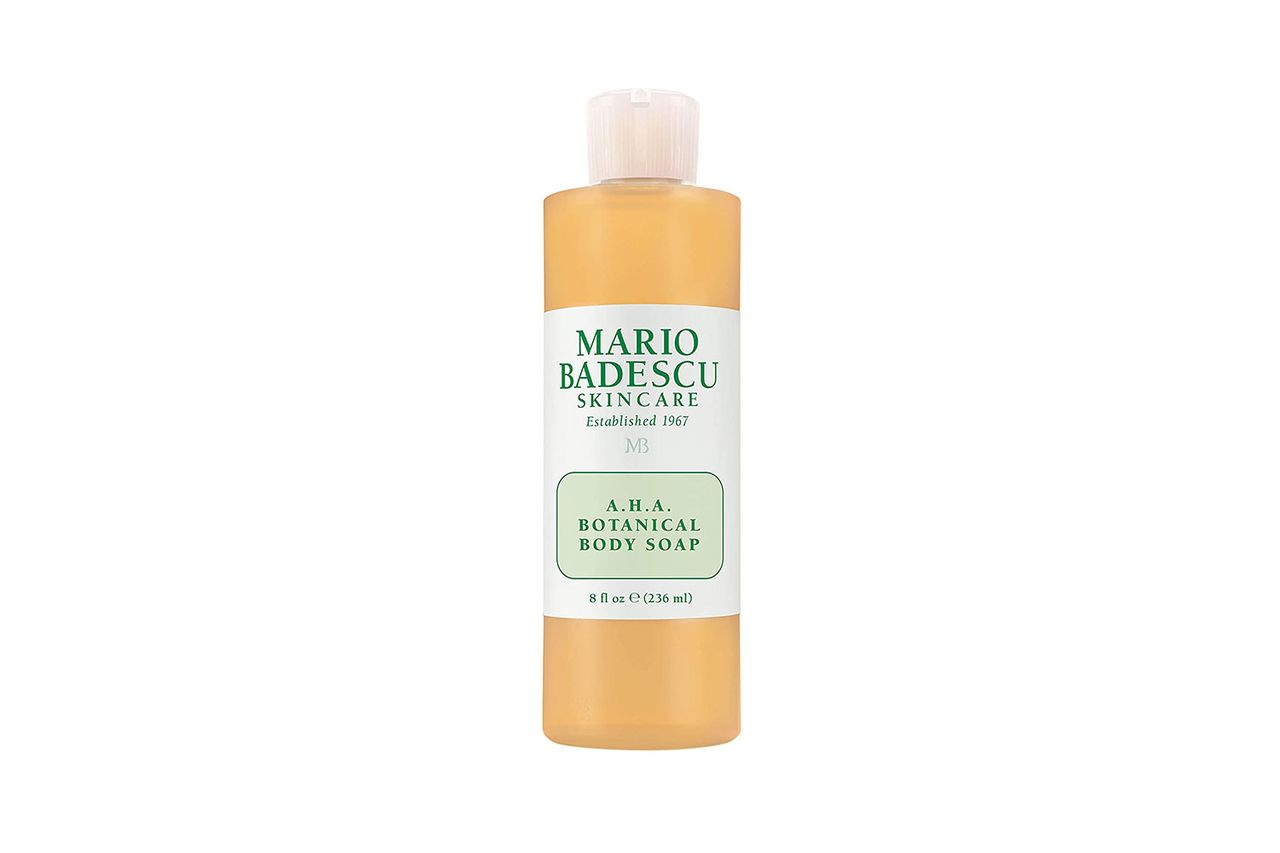 Mario Badescu AHA Botanical Body Wash Moisturizing, Clarifying and Gentle Exfoliating Body Wash for Brighter, Softer and Smoother Skin | Body Soap Infused with Glycolic Acid and Fruit Enzymes