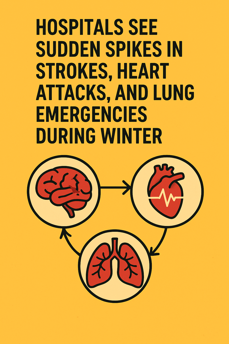 The winter emergency surge: Doctor explains how brain stroke, heart ...