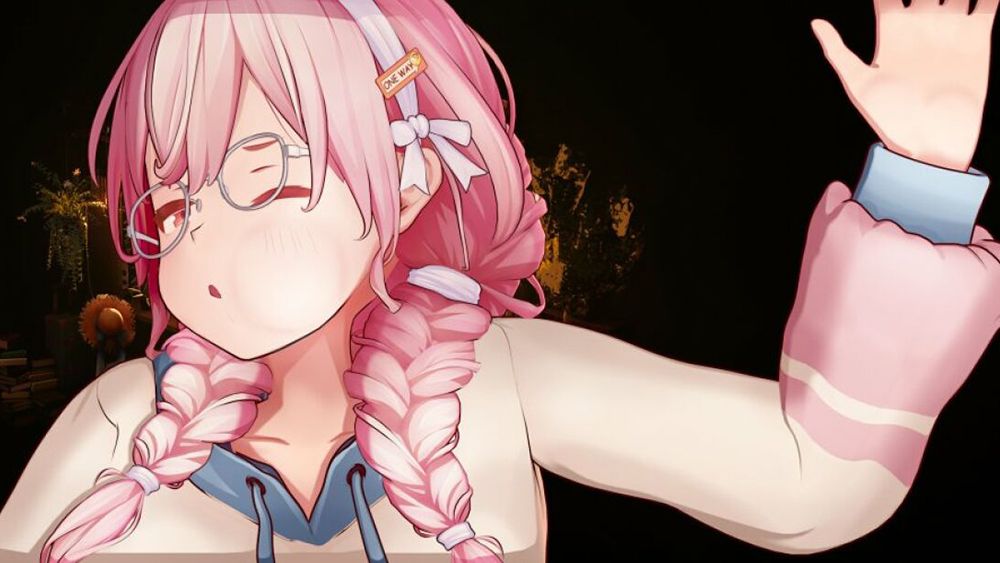 Incredible viral animation traps a girl in a social media banner