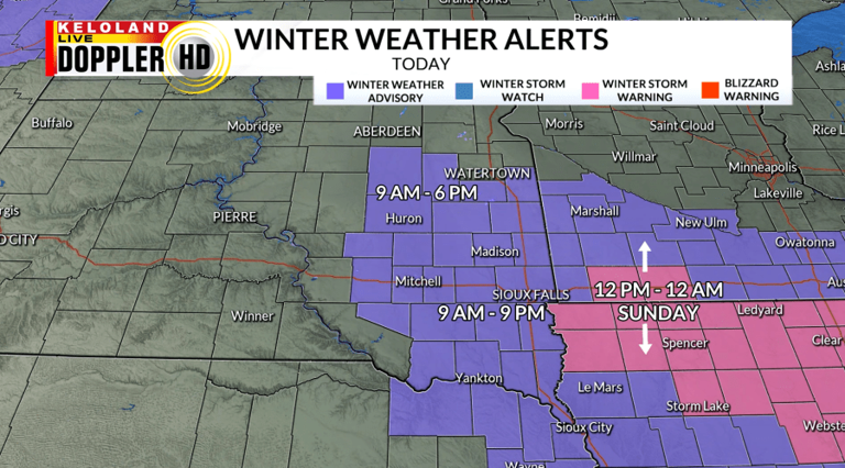 Storm Center AM update: Snowy day ahead