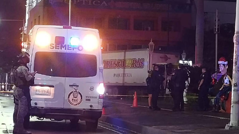 Atentado a balazos en el corazón de Culiacán, en plena Obregón
