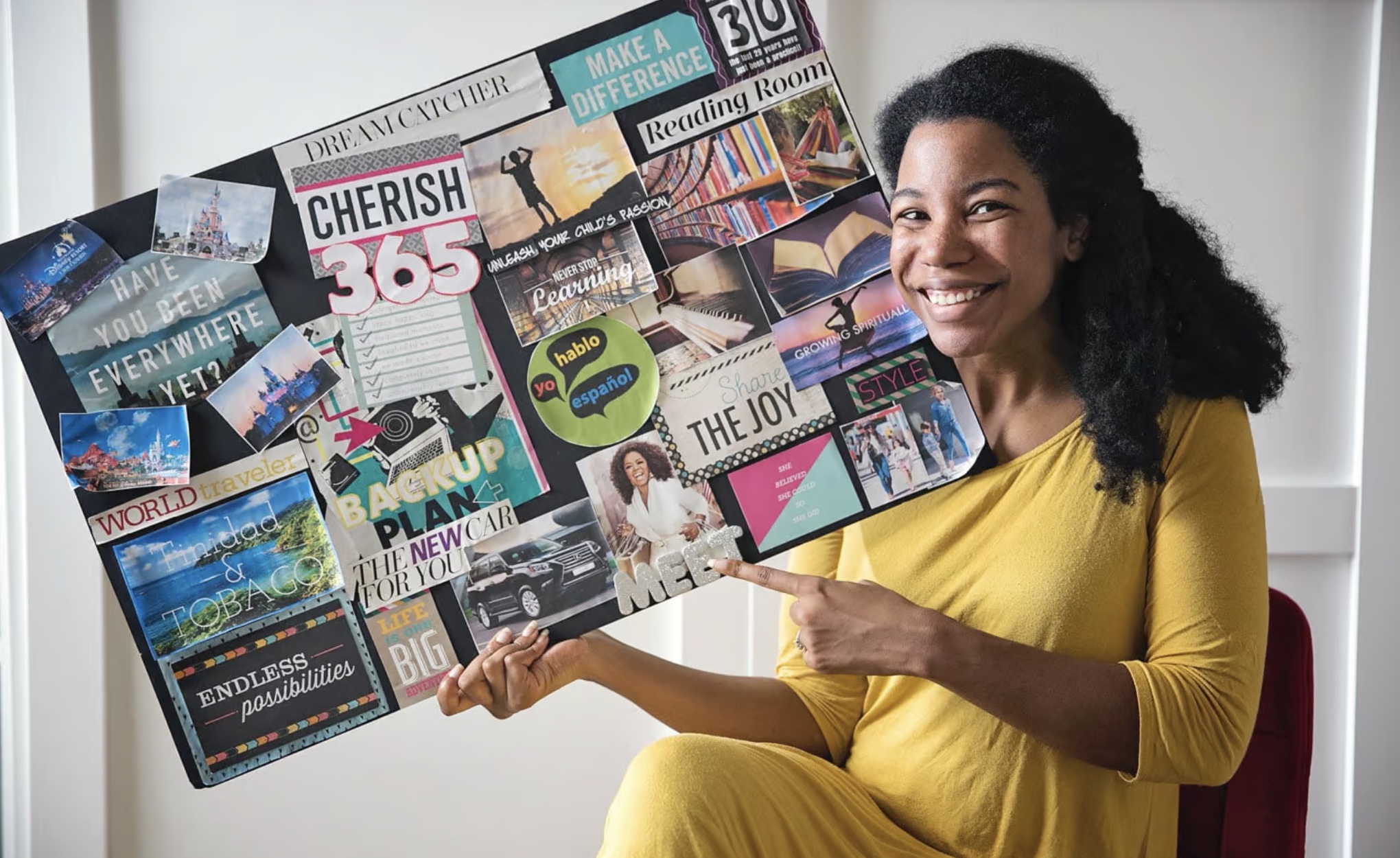 Vision board workshops: Turning dreams into visual reality