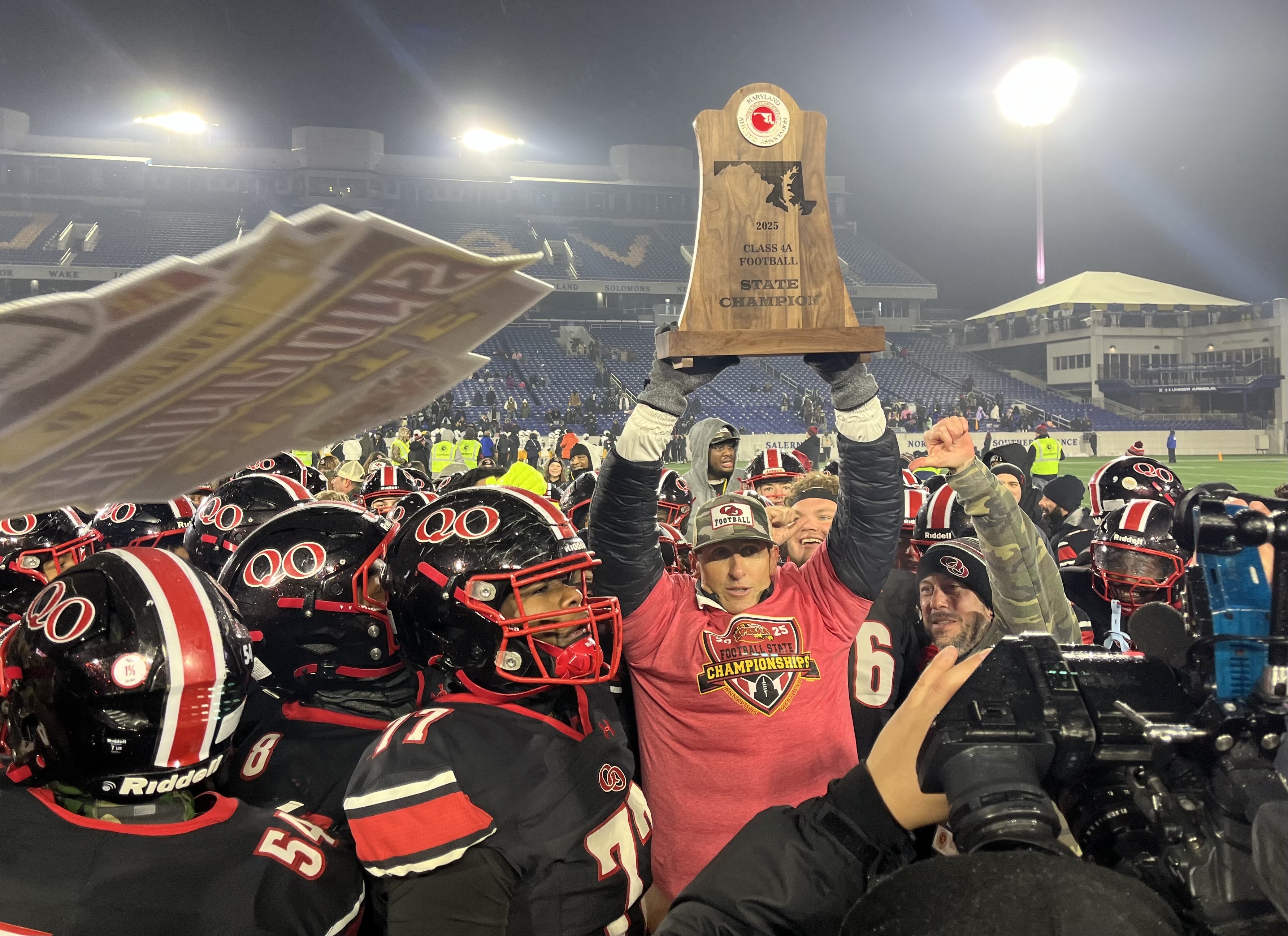 Quince Orchard extends its reign with another Maryland 4A football title